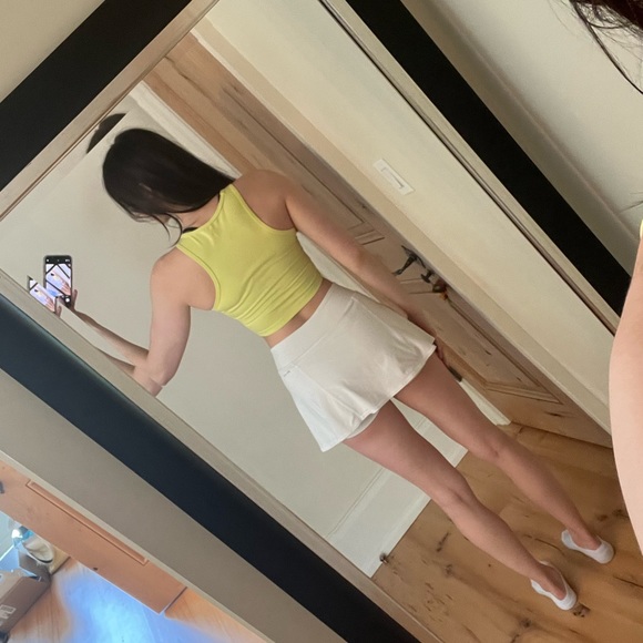 BuffBunny - Yellow Fitness Tank - Picture 4 of 4